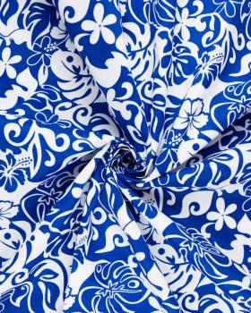Polynesian fabric ORI Blue - Tissushop